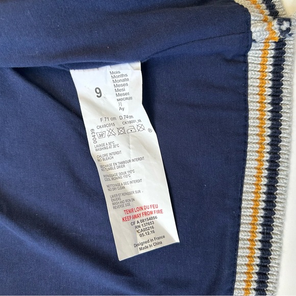 Catimini Jacquard Knit Cardigan, Size 9 Months - Picture 12 of 15